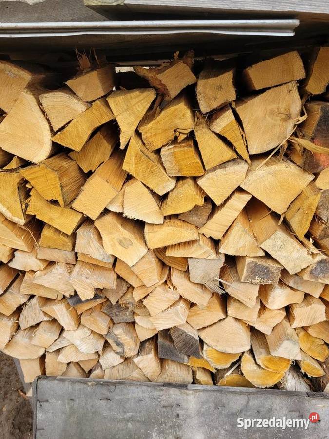 Drewno kominkowe buk dąb olcha okorowana Dąbrowa Górnicza sprzedam