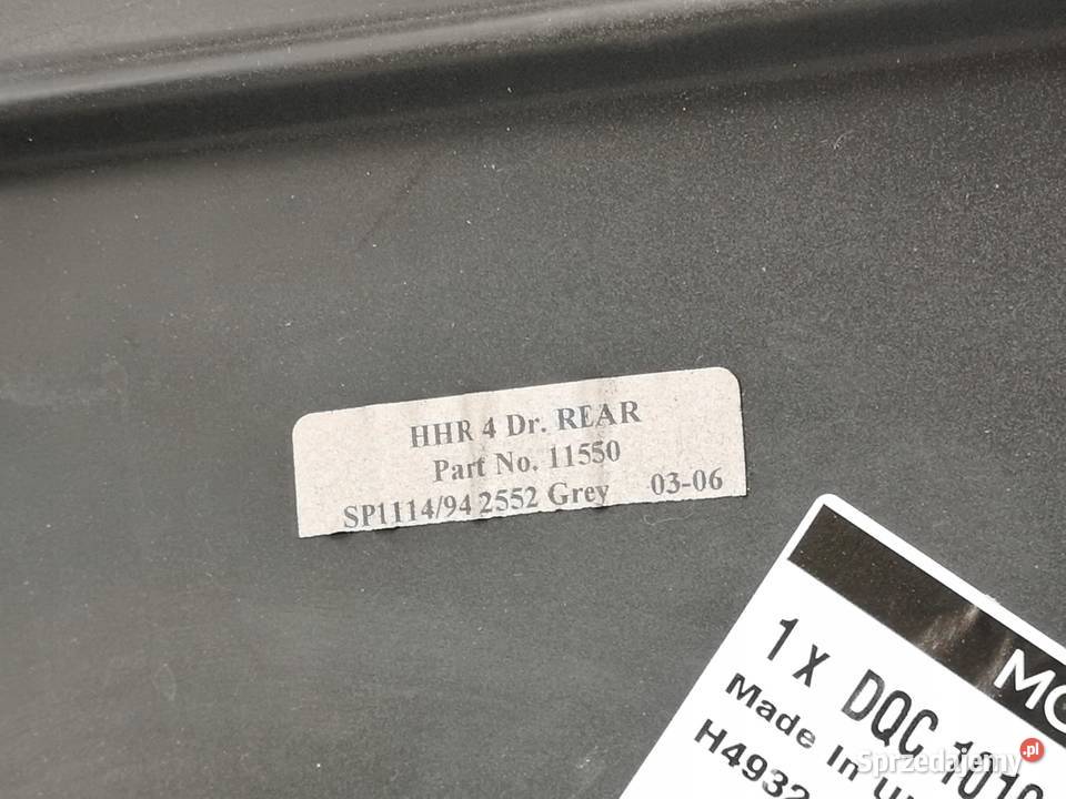 ZDERZAK TYŁ ROVER 400 SEDAN 19952000 NOWY