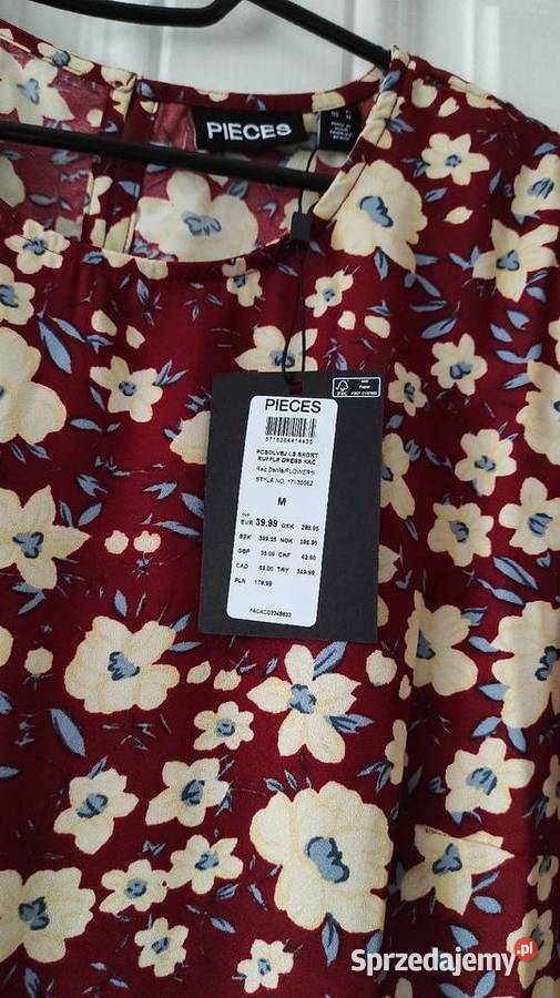 Sukienka Pieces długi śląskie Cieszyn