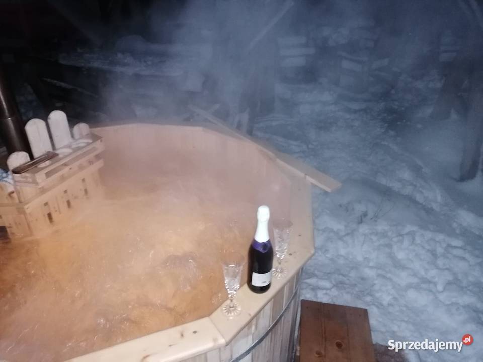 Balia ogrodowa jacuzzi z piecem wewnętrznym Gdańsk