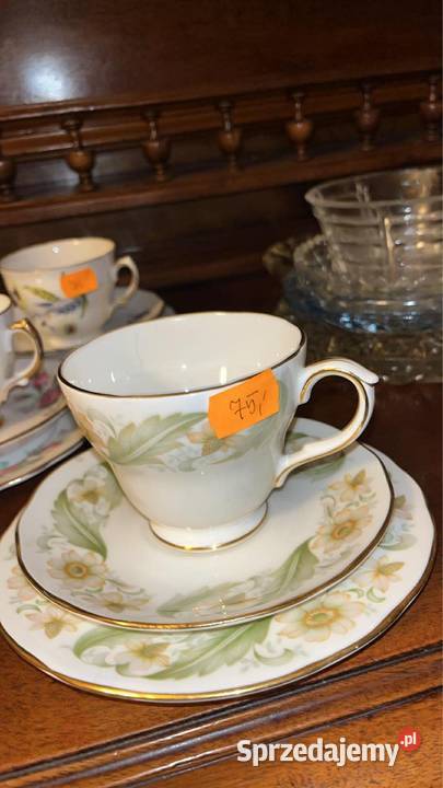 Filiżanka z talerzykiem deserowym DUCHESS Antyki, Sztuka, Kolekcje Gdańsk