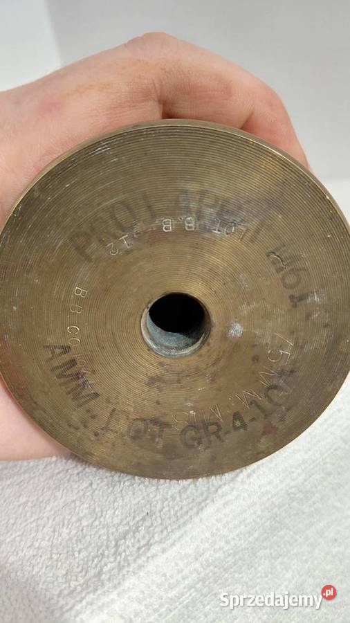 Łuska artyleryjska 1944r USA Krzykawa