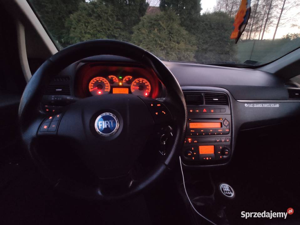 Fiat Grande Punto 14 16V 95 Sport śląskie Dąbrowa Górnicza