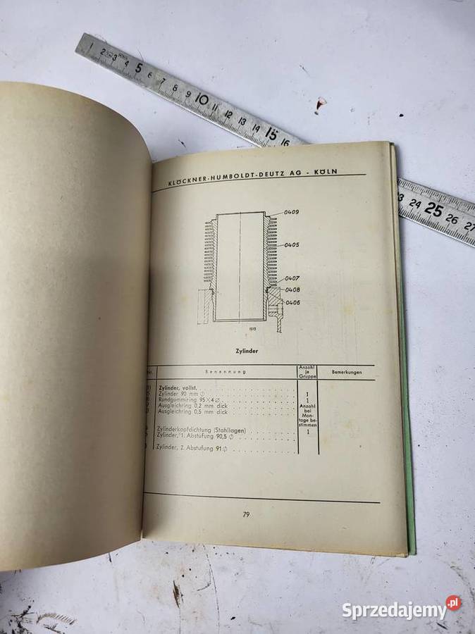 INSTRUKCJA I KATALOG CZĘSCI DO DEUTZDIESELMOTOR Motoryzacja śląskie Rybnik