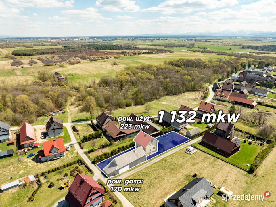 Dom Wolnostojący w Lipnicy Wielka Liczba pokoi 8