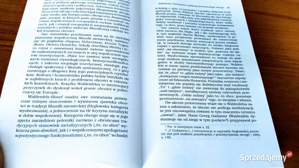 Topografia obcego studia z fenomenologii obcego studia Książki i Podręczniki pomorskie Gdańsk