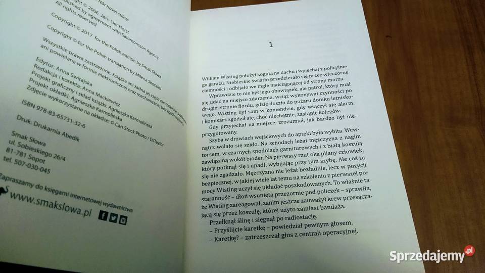 Gdy morze cichnie Jrn Lier Horst Kultura i Rozrywka pomorskie Gdańsk