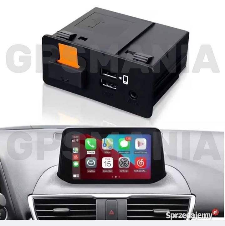 Mazda Android Auto Apple CarPlay do systemu MZD łódzkie Aleksandrów Łódzki
