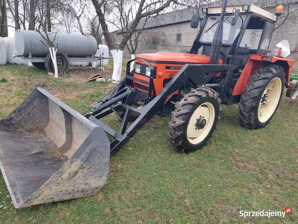 Ciągnik ZETOR 6745 pomorskie Łebieńska Huta