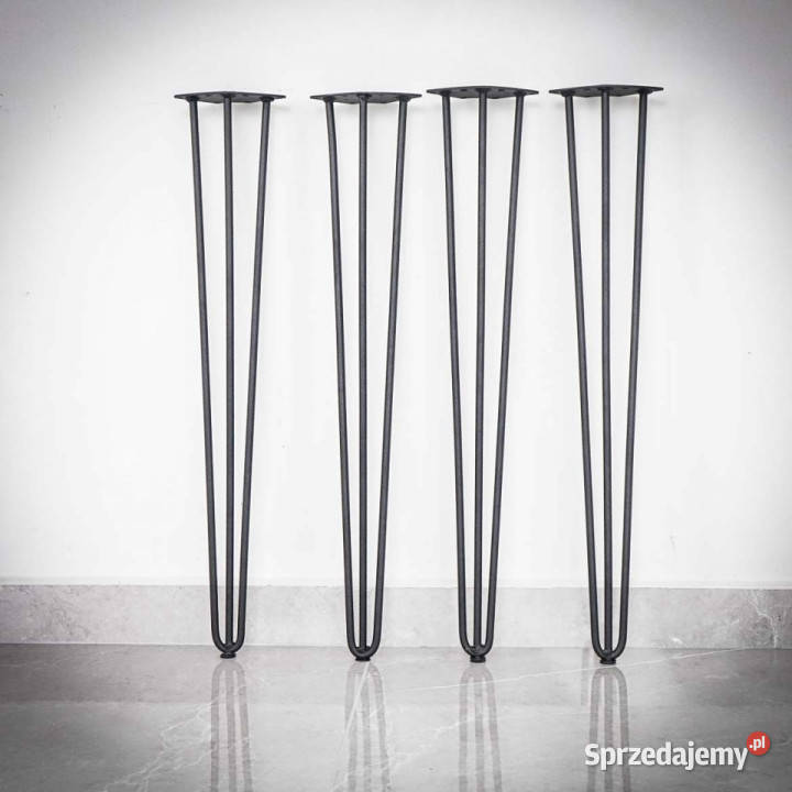 Noga HAIRPIN z pręta potrójna 73 CZARNA Chmielnik