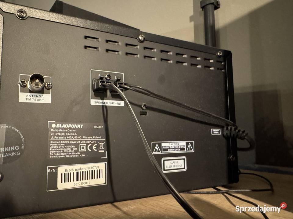 Wieża Balupunkt MS40BT Błonie sprzedam