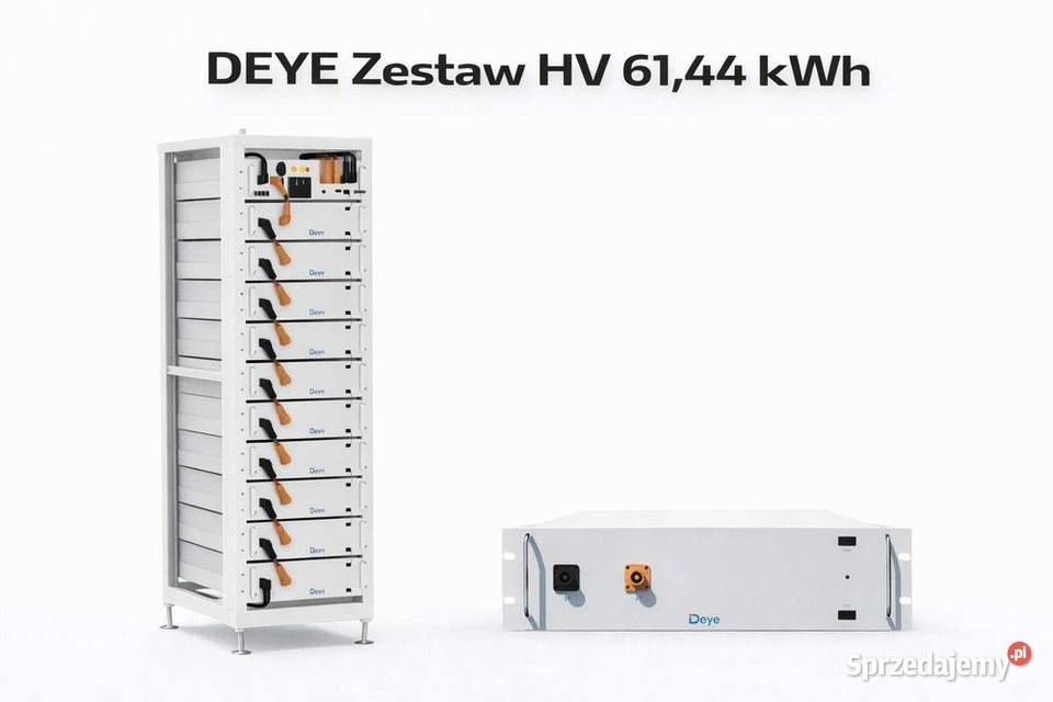 DEYE Zestaw HV BOSA 6144 kWh BMS Szafa 14