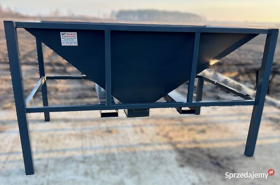 Kosz Zasypowy workownica do big bag 29m3 Biznes i Przemysł Niedrzew Pierwszy