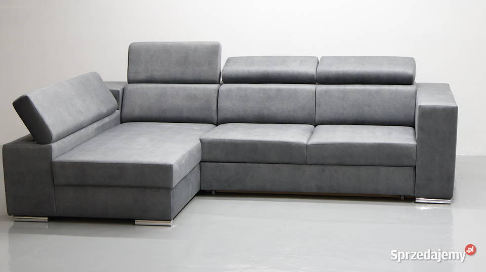 THr Narożnik funkcja spania pojemnik regulowane Poznań