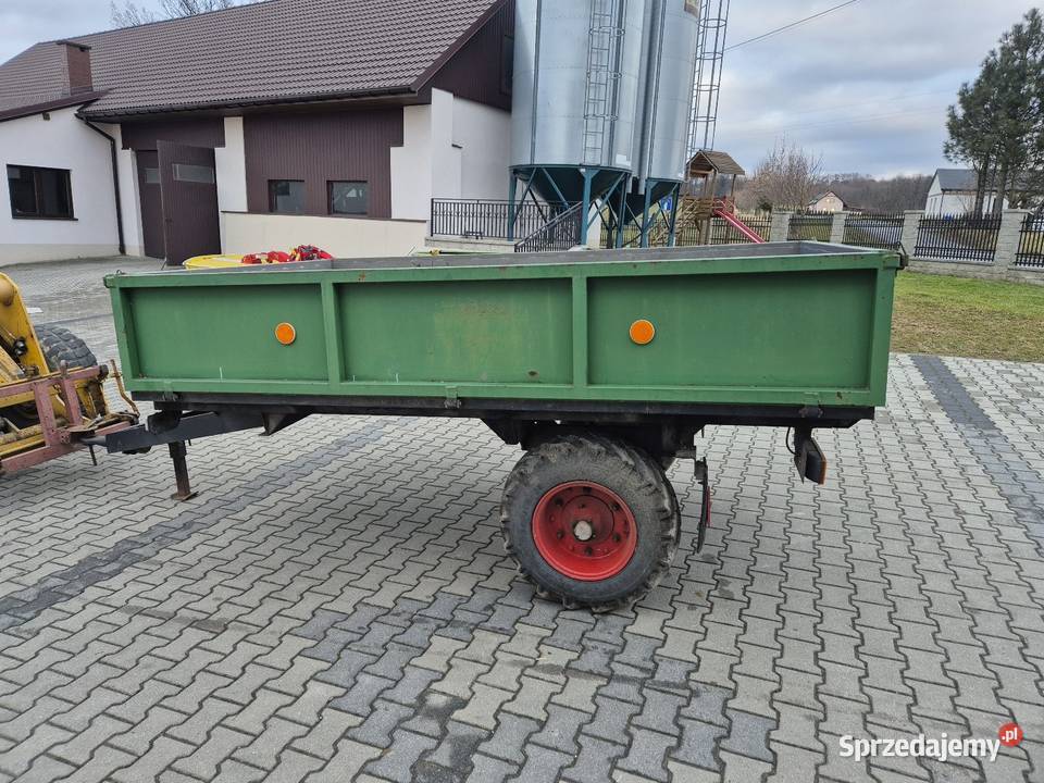 Przyczepa jednoosiowa sztywna śląskie Kowale sprzedam