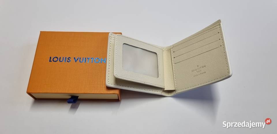 Portfel Louis Vuitton Damier Azur Multiple Dodatki Wrocław