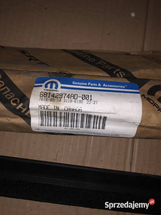 Jeep Cherokee listwa zgarniająca drzwi tył Kozy