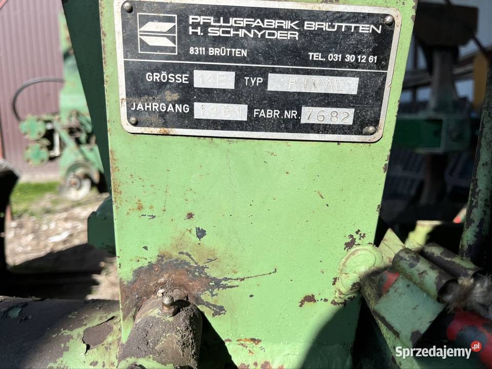 Pług 2 skibowy obrotowy nieuszkodzony Stefankowice-Kolonia