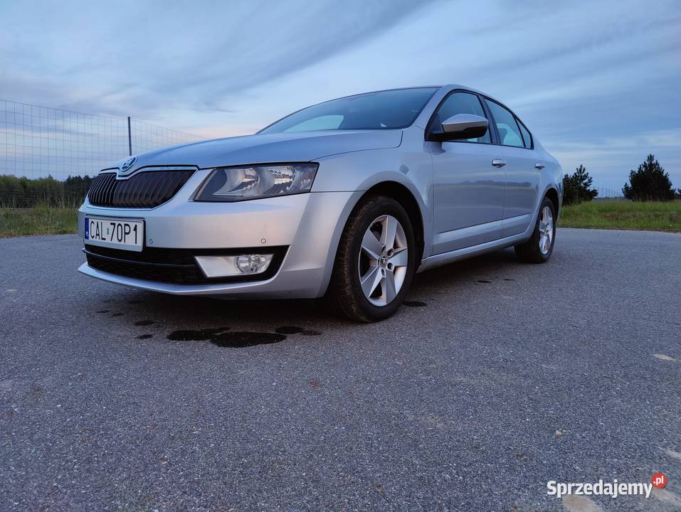 Skoda Octavia III 16 TDI 2013r wielofunkcyjna kierownica kujawsko-pomorskie Aleksandrów Kujawski