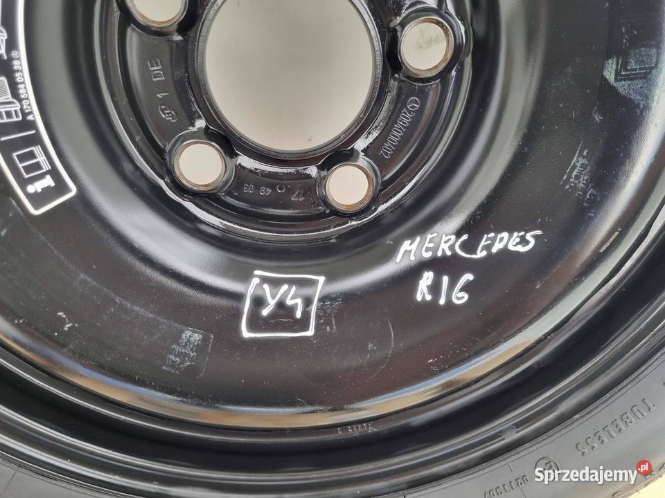 Mercedes CLK W209 KOŁO DOJAZDOWE dojazdówka Janów