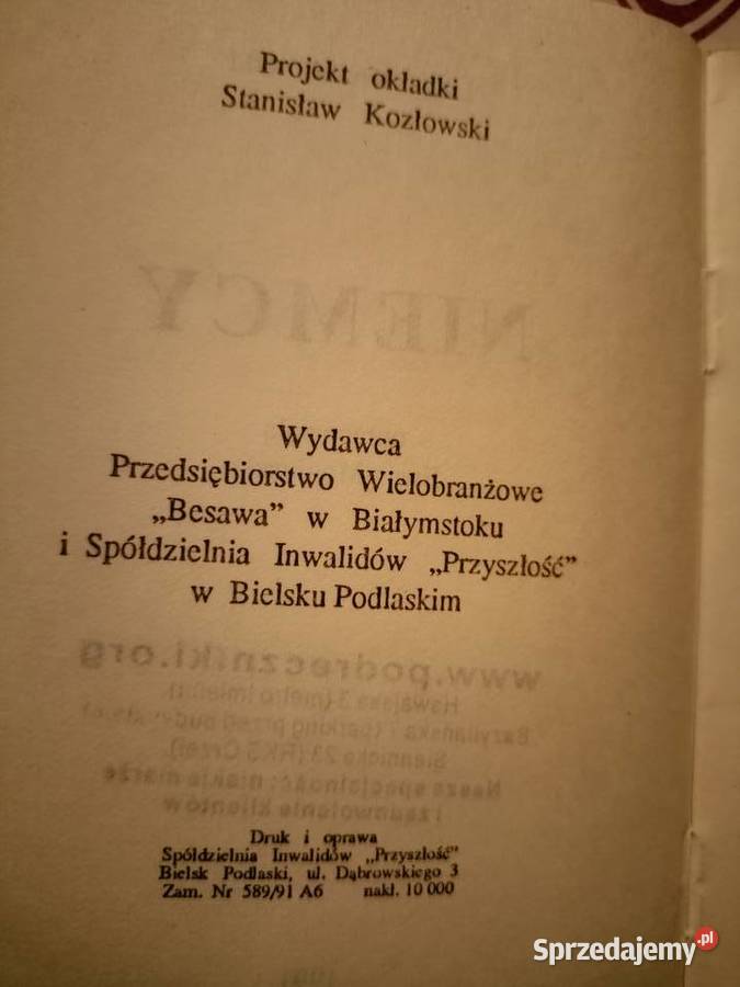 Niemcy Kruczkowskiego analizy literatury Warszawa