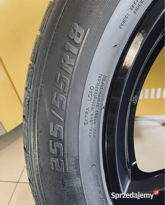Koła czarne 18 5x112 AudiVW z nowymi oponami Nysa