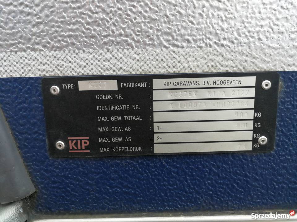 KIP 37 Kompakt przyczepa kempingowa Oborniki