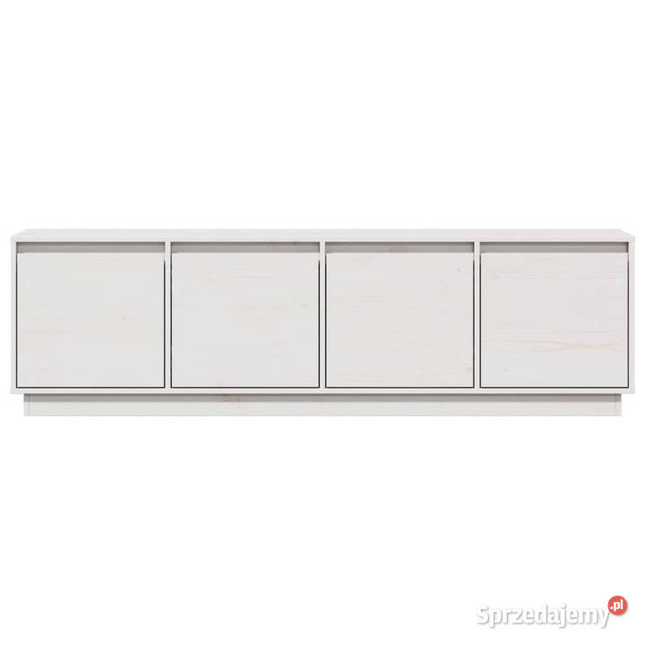 Szafka pod telewizor biała 156x37x45 lite drewno mazowieckie Warszawa