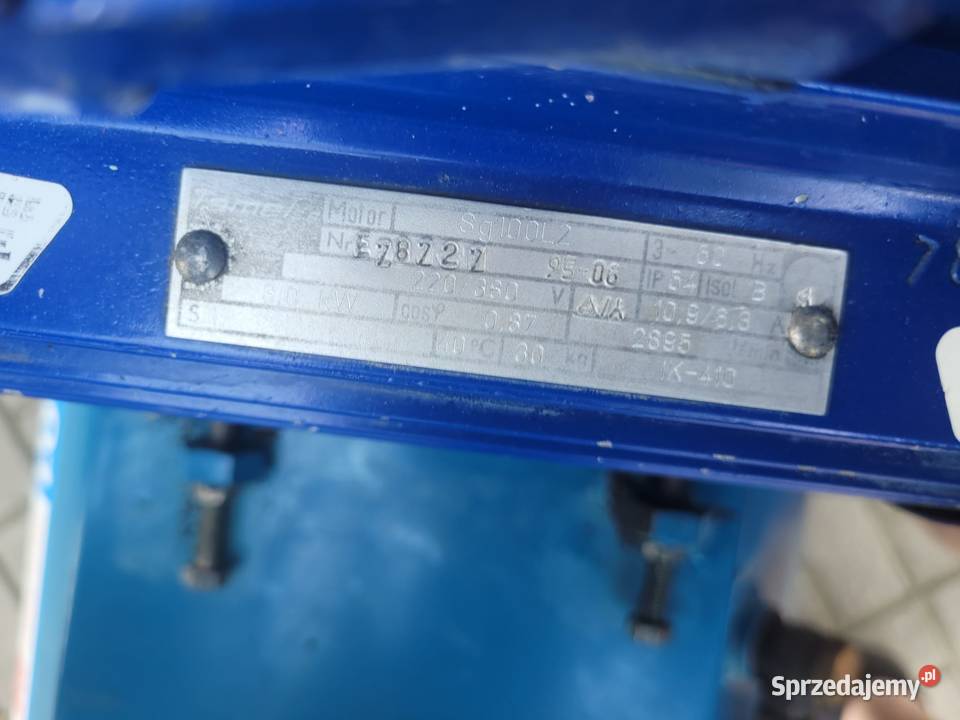 Kompresor Sprężarka 150L POLMO Łódź 3kW Agregat Kalisz