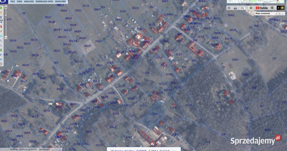 Wymarzona działka 45 plaży Morzem Bałtyckim Szczenurze