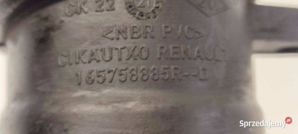 DACIA DUSTER II RURA DOLOT POWIETRZA 165758885R osobowe Przewody powietrza dolnośląskie