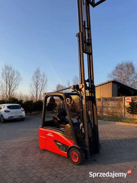wózek widłowy elektryczny LINDE E16L Triplex Linde sprzedam