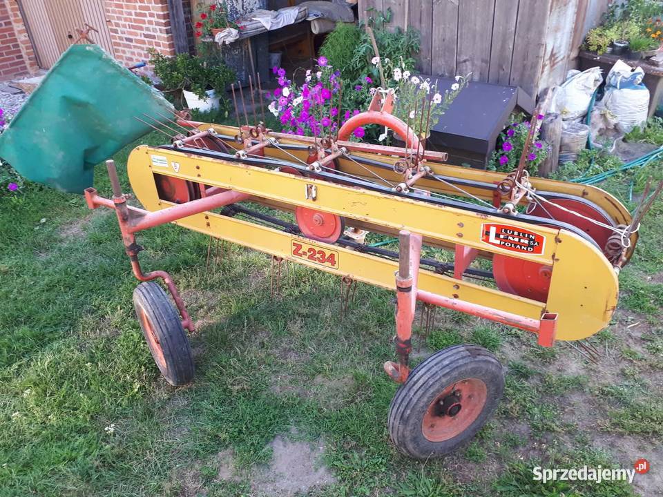 Przetrząsaczo zgrabiarka taśmowa Zgrabiarki i przetrząsacze Gorzów Śląski