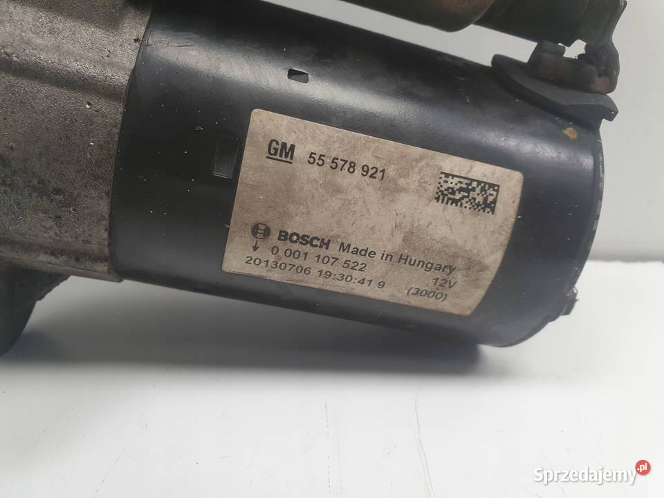 Opel Astra IV J 14 16V ROZRUSZNIK bosch 55578921