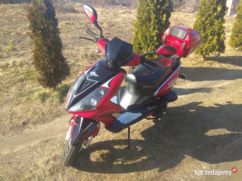 Skuter Moto Magnus Ibizzo pierwszy właściciel podkarpackie Węgliska
