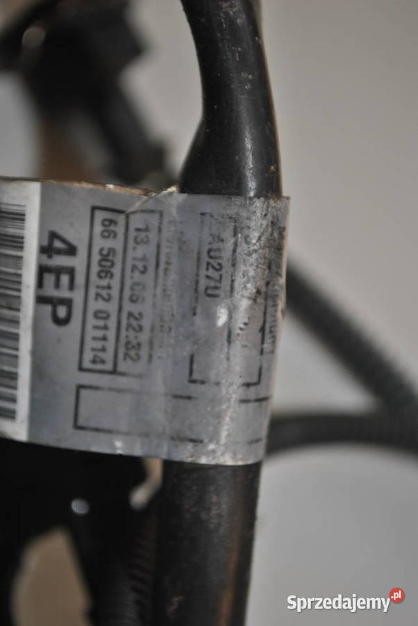 Wiązka silnika BMW E60 ME61 E63 E64 N52B25 osobowe Materiały instalacyjne Poręba