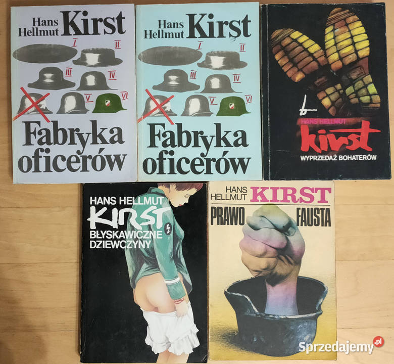 Hans Kirst Fabryka oficerów Wyprzedaż prawo miękka śląskie Sosnowiec