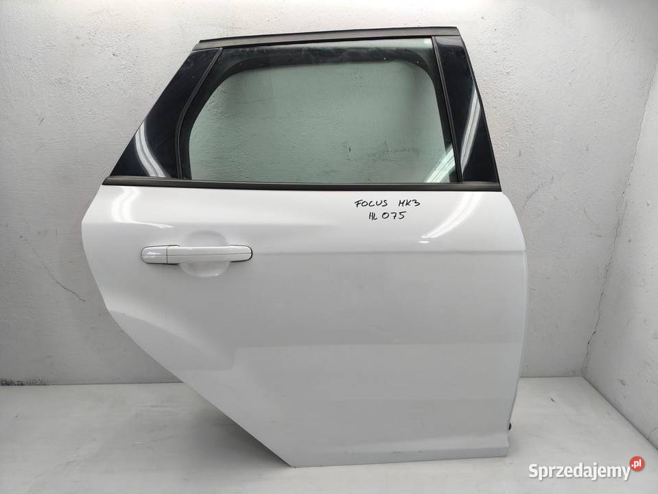 DRZWI PRAWY TYŁ KOMPLETNE FORD FOCUS MK3 LIFT osobowe