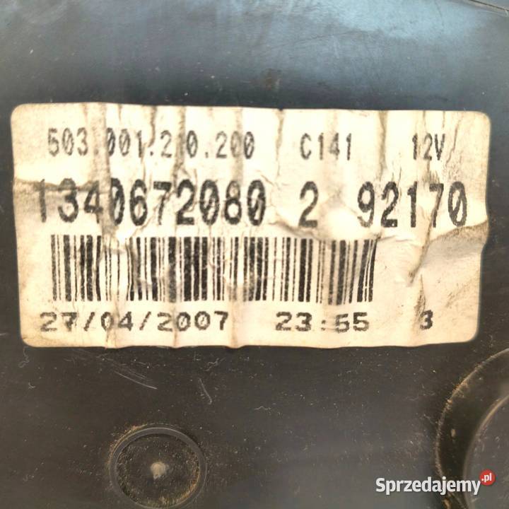 LICZNIK ZEGARY 1340672080 Fiat Ducato Boxer osobowe Chełm