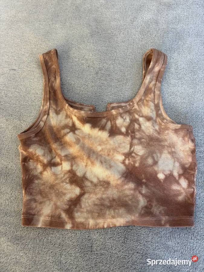 Crop top koszulka bluzka na ramiączkach