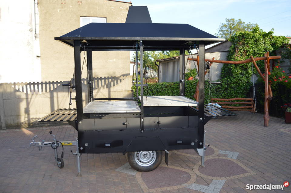 Gastronomiczny mobilny grill cateringowy Damasławek sprzedam