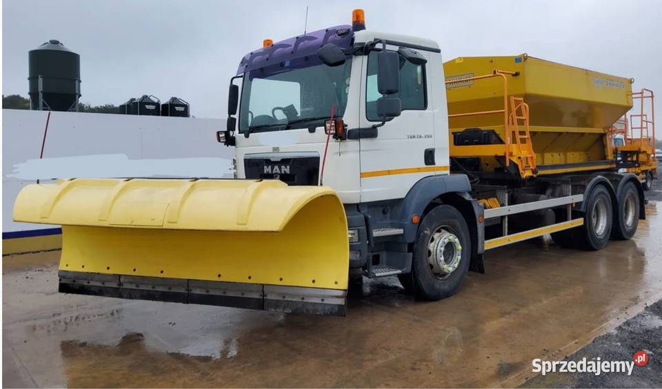 Man tgm 26290 6x4 manual piaskarka solarka Sędziszów Małopolski sprzedam