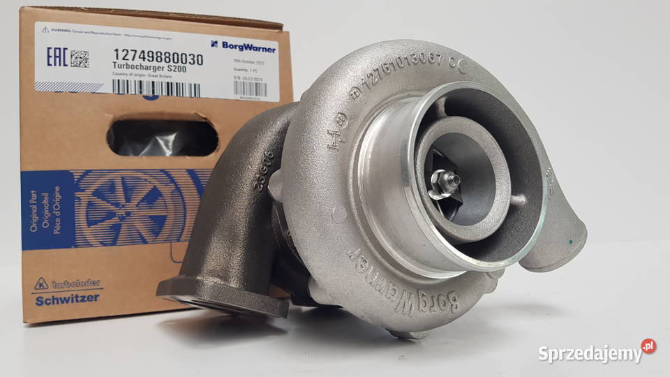 Turbosprężarka BorgWarner KKK 12749880030 mazowieckie Siedlce