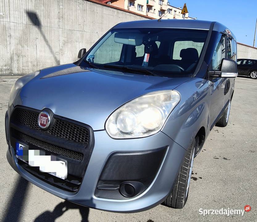 Fiat Doblo 14 t 120 benzyna gaz szary śląskie Mysłowice