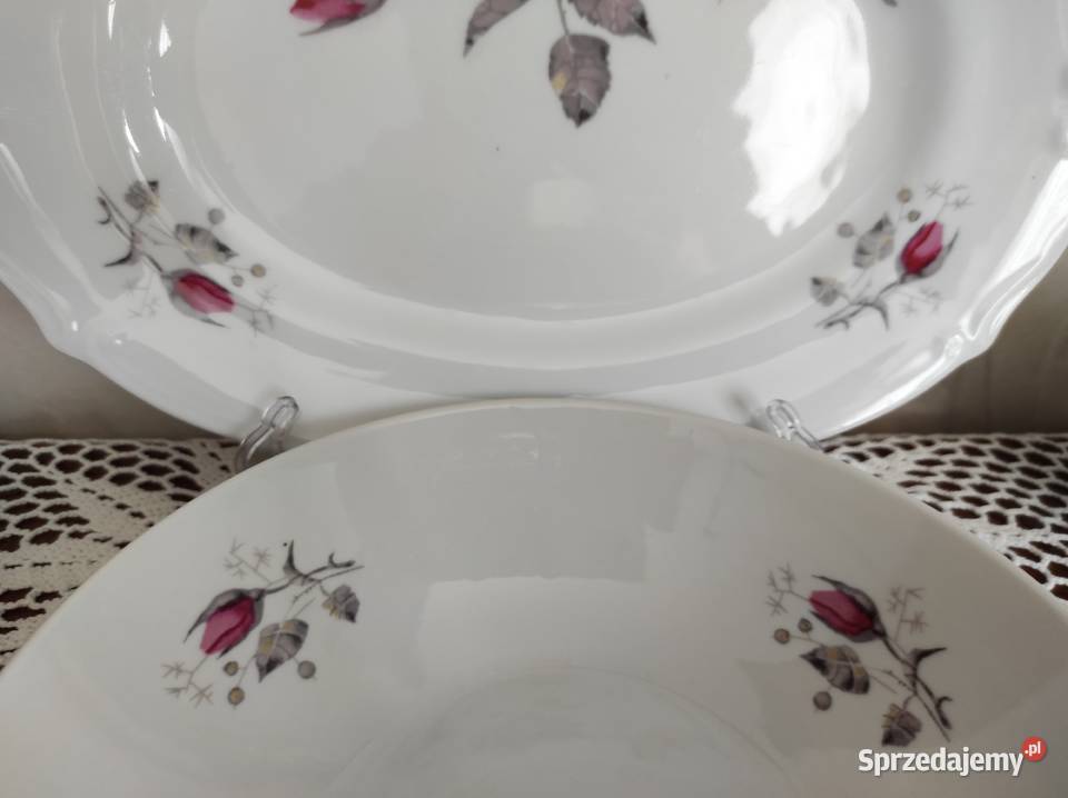 Półmisek duży salaterka stara porcelana Chodzież Białystok