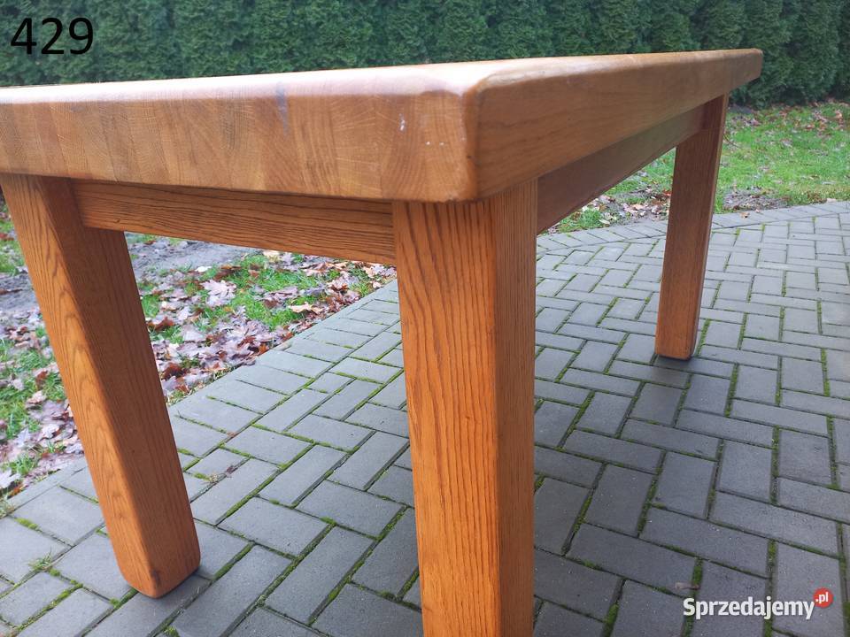 Stół dębowy drewniany holenderski Salon Jadalnia Stoły