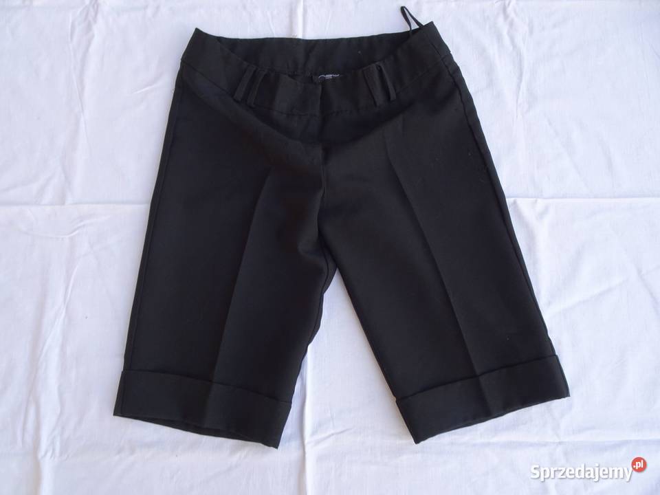 Look czarne Spodnie do kolan 40 Nowy Sącz