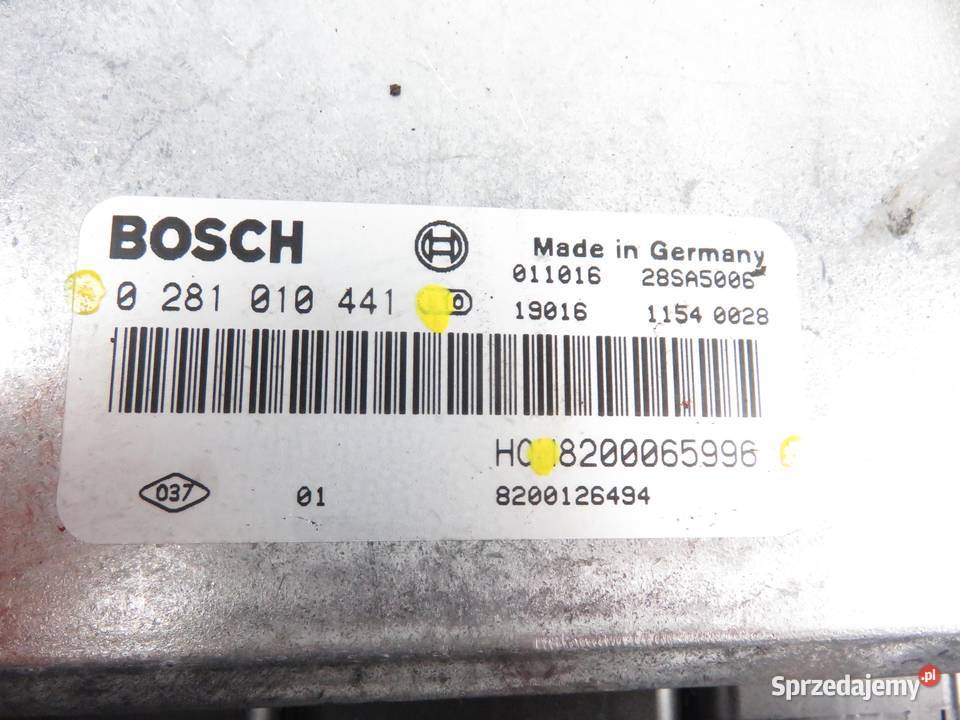 STEROWNIK VOLVO V40 19 DI 0281010441 sprzedam