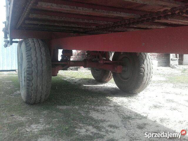 Rozrzutnik obornika tandem 6 ton Kępno