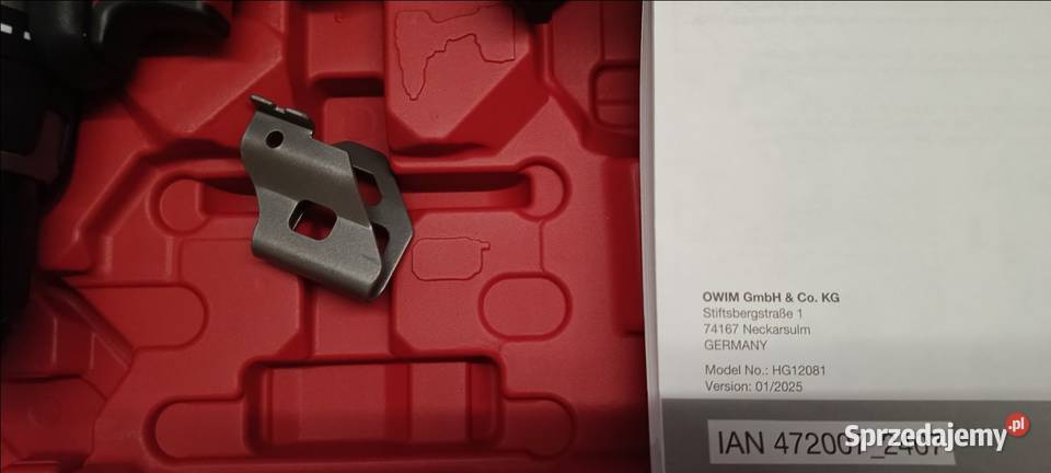 PARKSIDE PERFORMANCE Akumulatorowa Ełk sprzedam